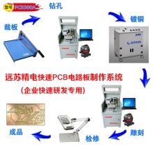 自动换刀雕刻机PCB制板方案 PCB300A 批量生产pcb